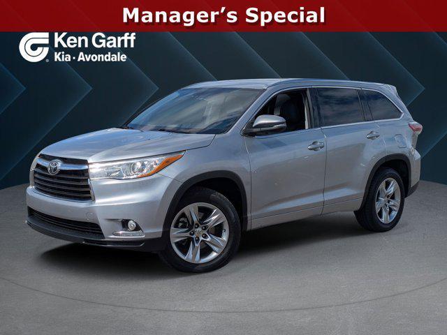 used 2015 Toyota Highlander car, priced at $17,288