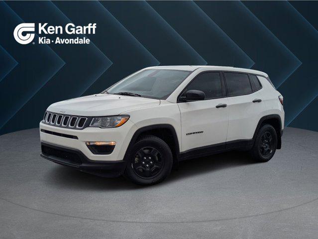 used 2021 Jeep Compass car, priced at $15,987