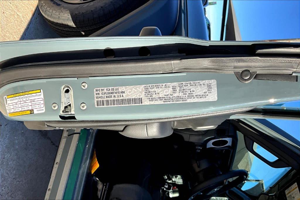 new 2026 Jeep Wrangler car, priced at $35,395