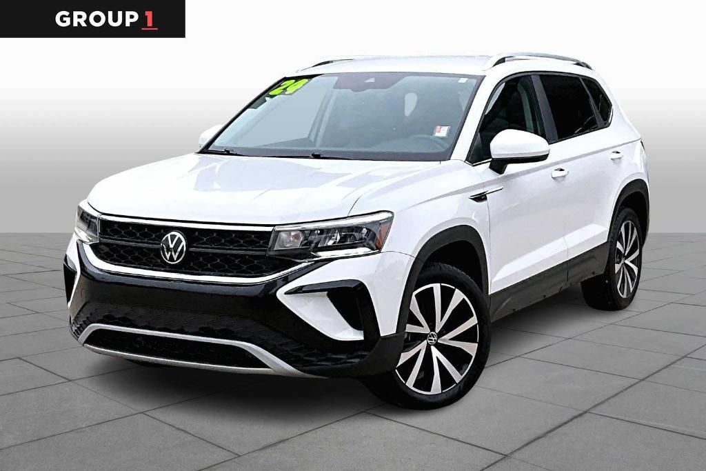 used 2024 Volkswagen Taos car, priced at $21,391
