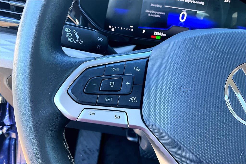 used 2024 Volkswagen Taos car, priced at $20,623