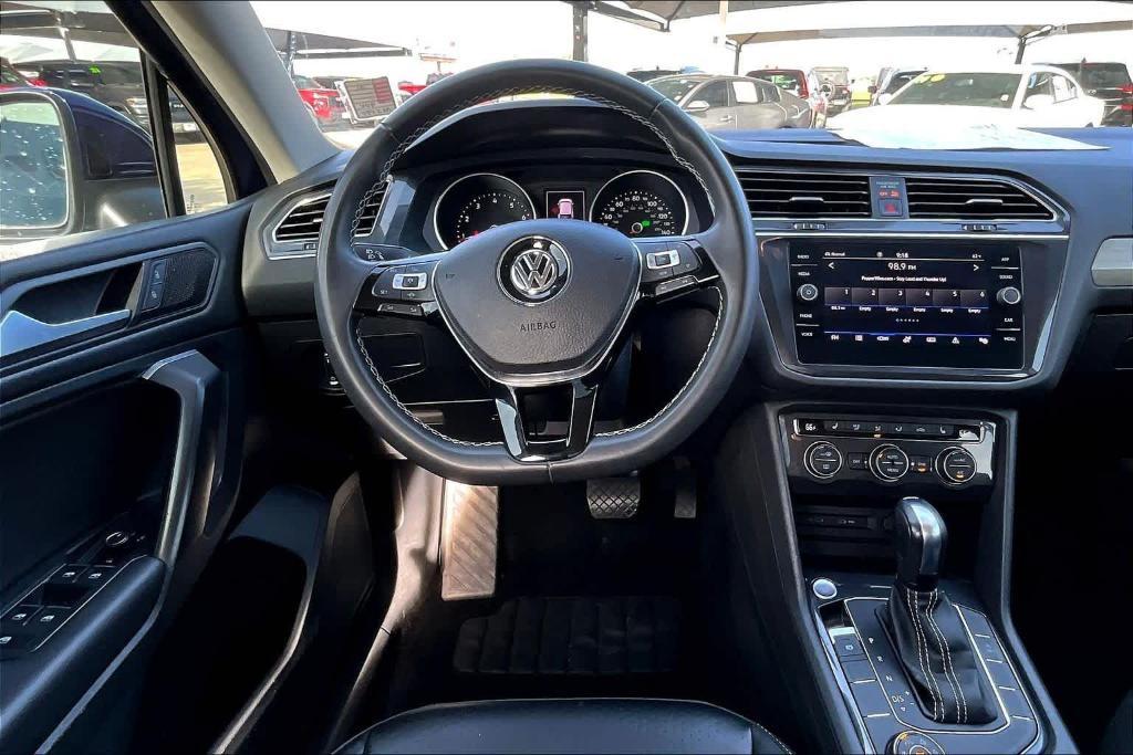 used 2021 Volkswagen Tiguan car, priced at $17,394