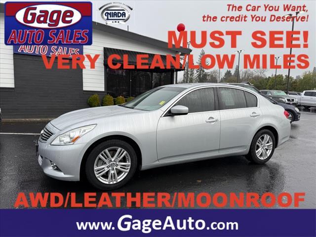 used 2013 INFINITI G37x car, priced at $13,460