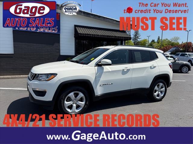 used 2021 Jeep Compass car, priced at $12,888