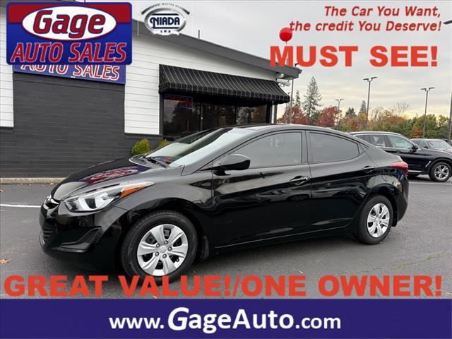 used 2016 Hyundai Elantra car, priced at $9,888