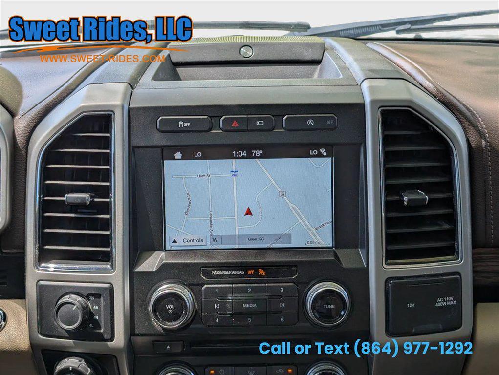 used 2018 Ford F-150 car, priced at $27,500