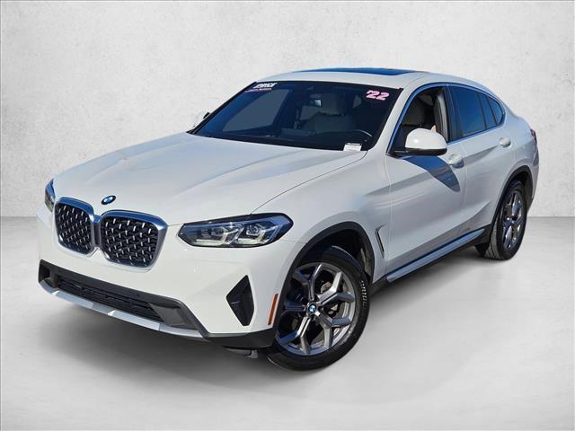 used 2022 BMW X4 car, priced at $32,495