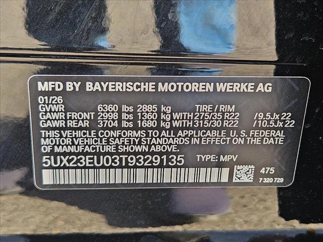 new 2026 BMW X5 car, priced at $79,100