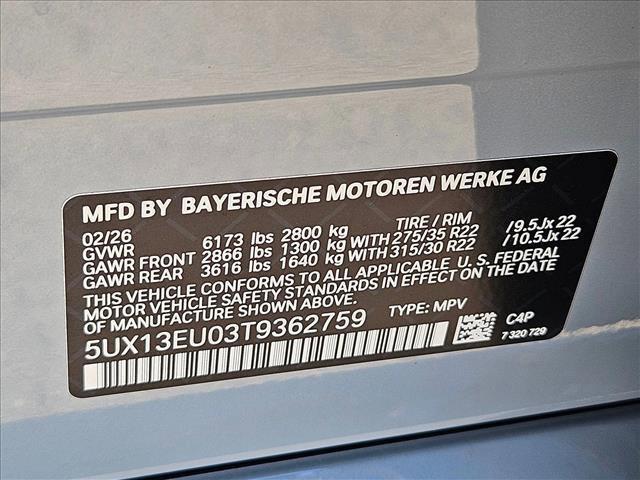 new 2026 BMW X5 car, priced at $81,999