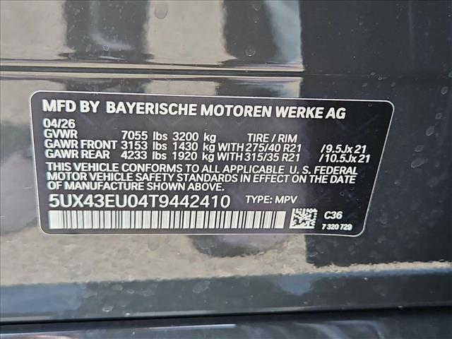 new 2026 BMW X5 PHEV car, priced at $93,124