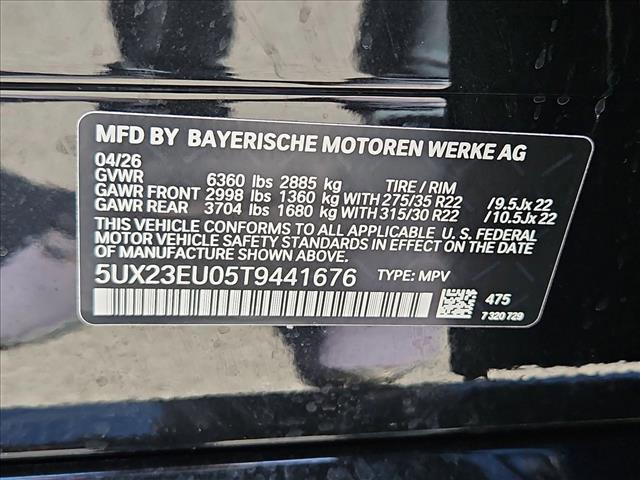 new 2026 BMW X5 car, priced at $83,174