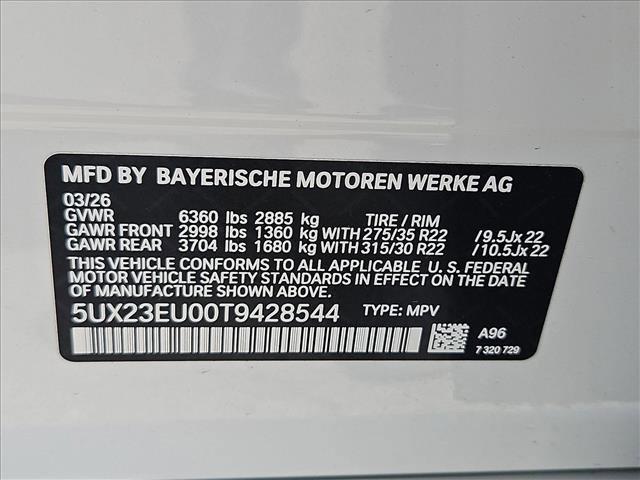 new 2026 BMW X5 car, priced at $85,524