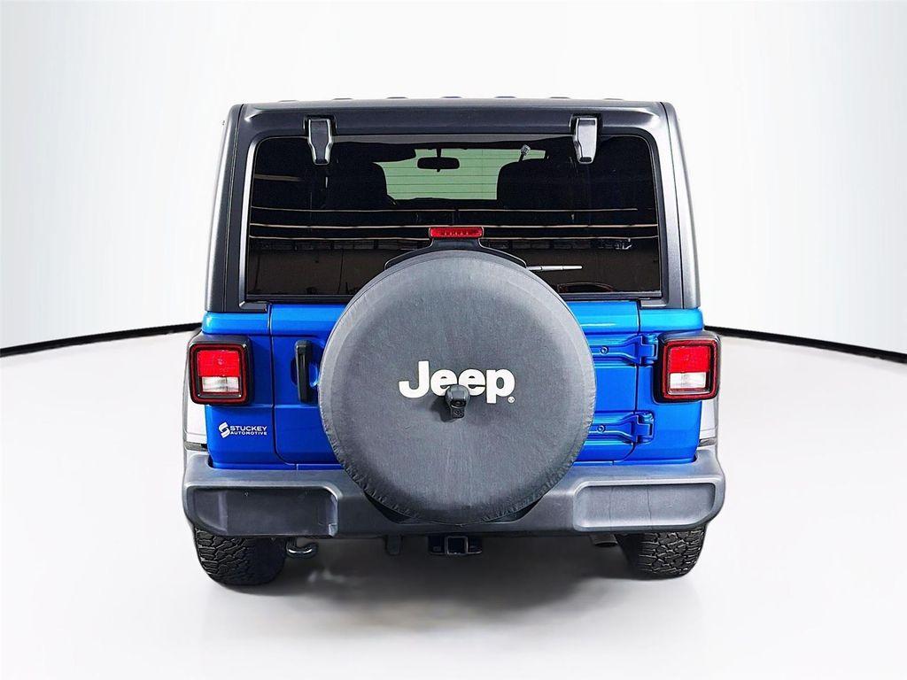 used 2021 Jeep Wrangler Unlimited car, priced at $25,997