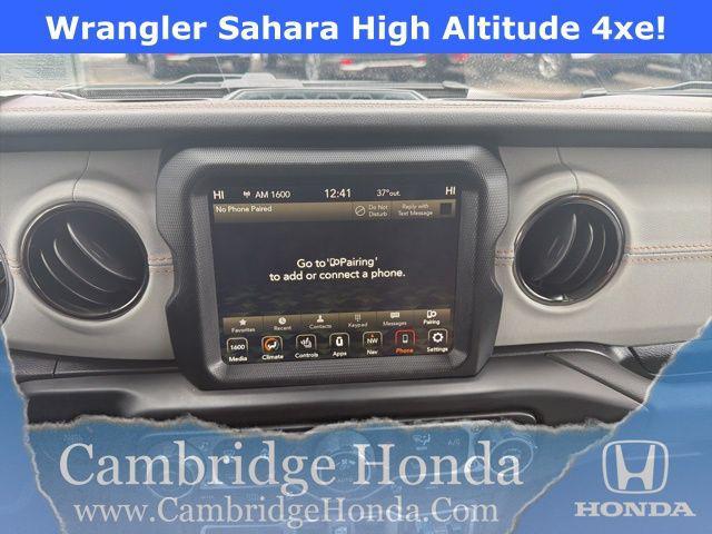 used 2022 Jeep Wrangler Unlimited 4xe car, priced at $31,000