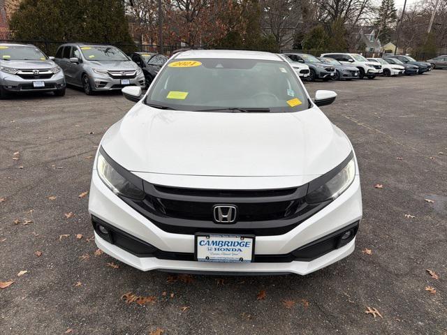 used 2021 Honda Civic car, priced at $19,700