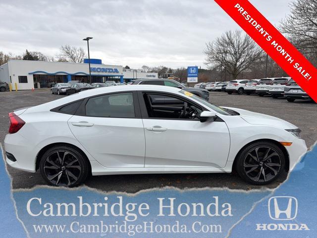 used 2021 Honda Civic car, priced at $19,700