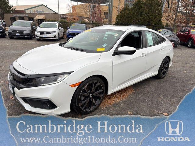 used 2021 Honda Civic car, priced at $19,700