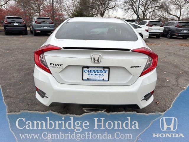 used 2021 Honda Civic car, priced at $19,700
