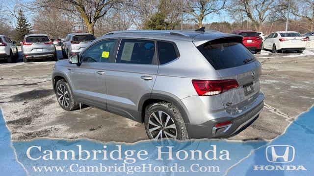 used 2023 Volkswagen Taos car, priced at $22,000