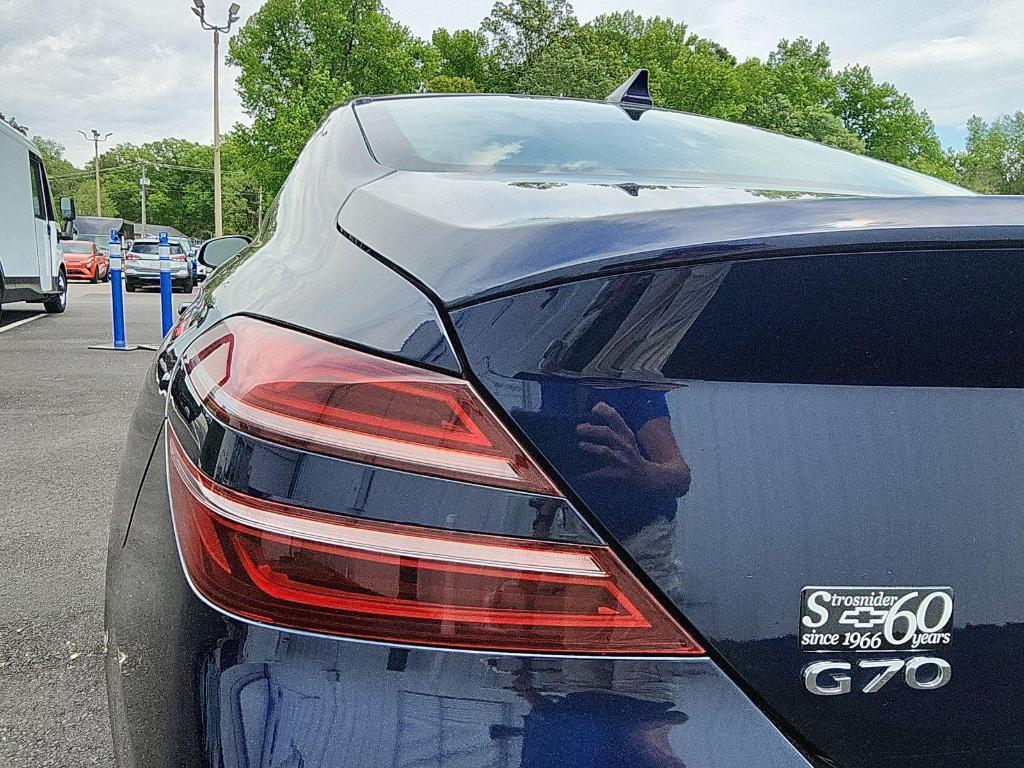 used 2023 Genesis G70 car, priced at $28,299