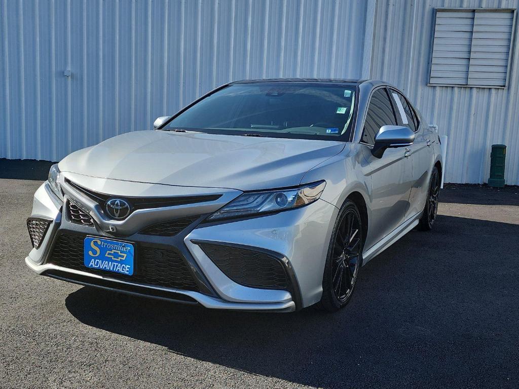 used 2021 Toyota Camry car, priced at $20,450