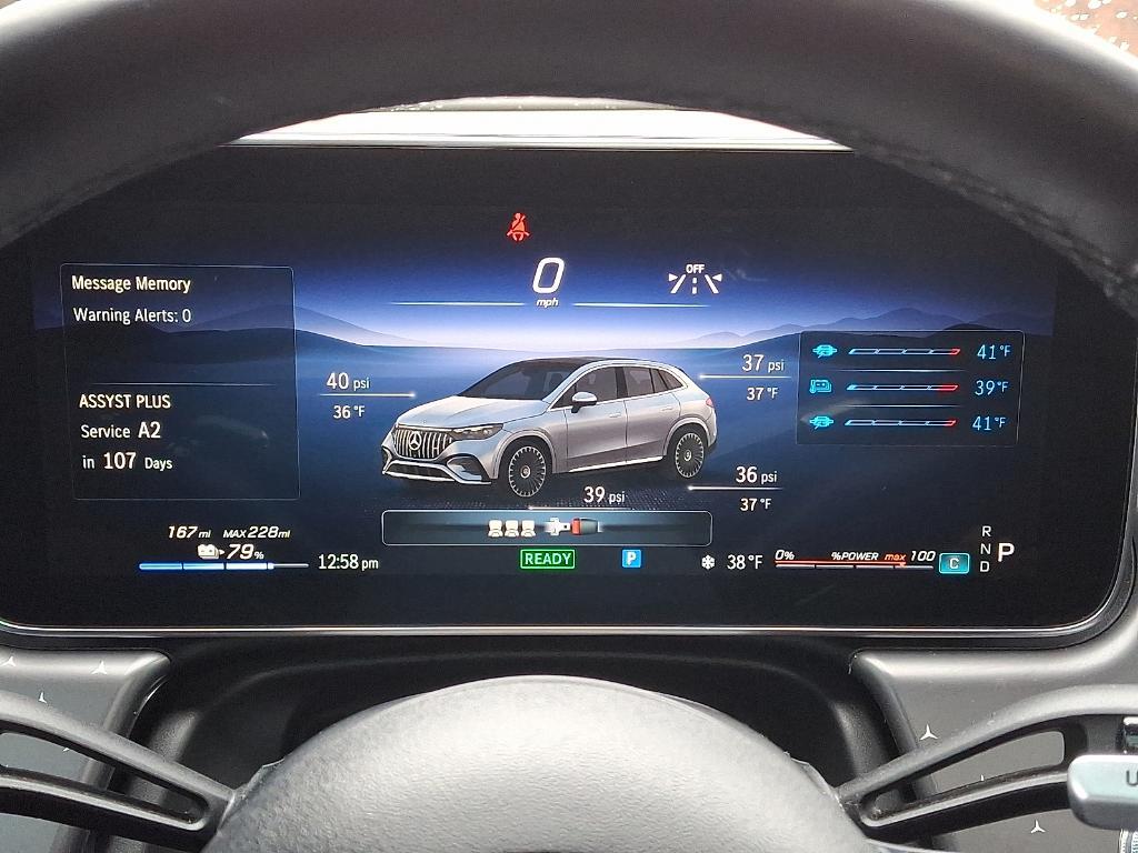 used 2024 Mercedes-Benz AMG EQE car, priced at $61,900