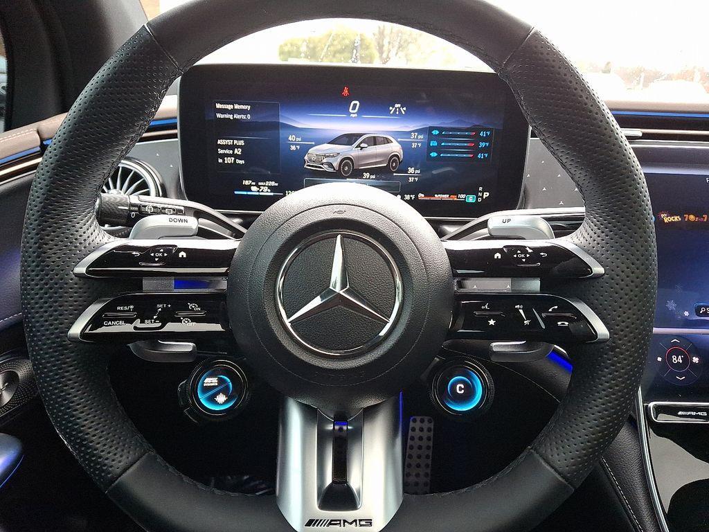 used 2024 Mercedes-Benz AMG EQE car, priced at $57,900