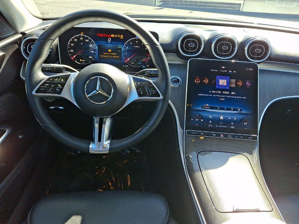 used 2023 Mercedes-Benz C-Class car, priced at $37,900