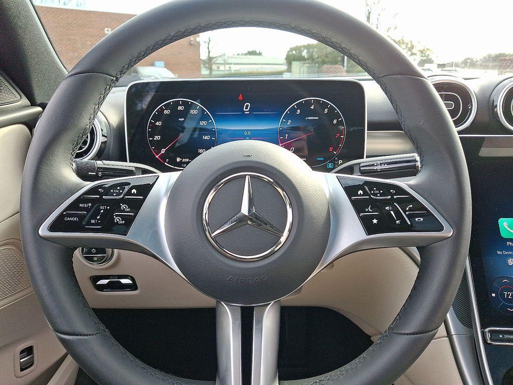 used 2025 Mercedes-Benz C-Class car, priced at $44,900