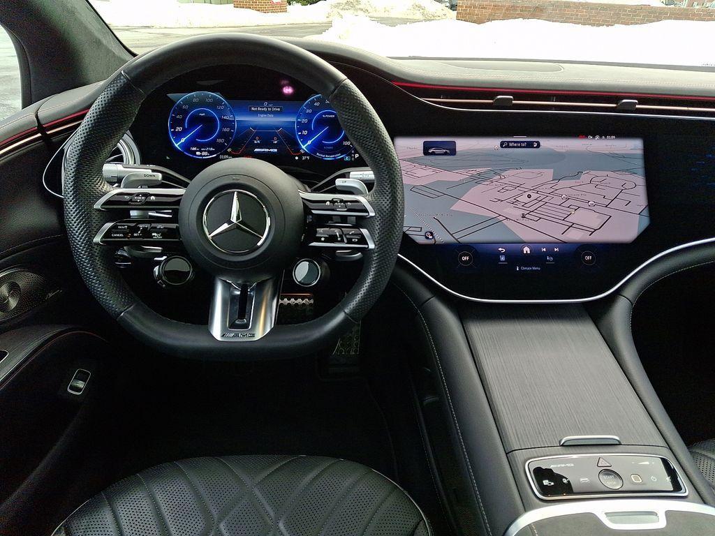 used 2023 Mercedes-Benz AMG EQS car, priced at $61,900