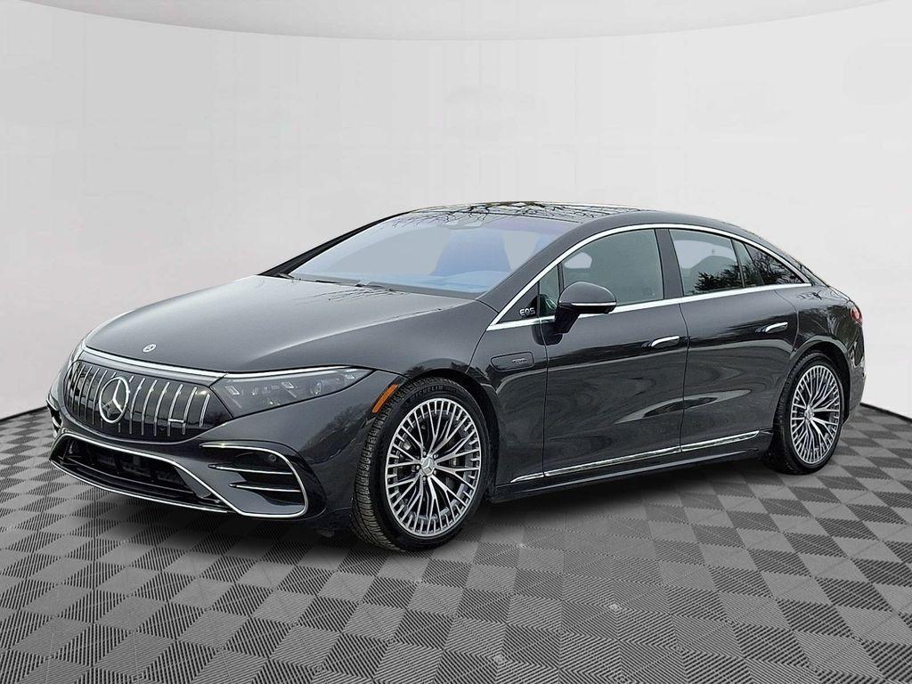 used 2023 Mercedes-Benz AMG EQS car, priced at $61,900