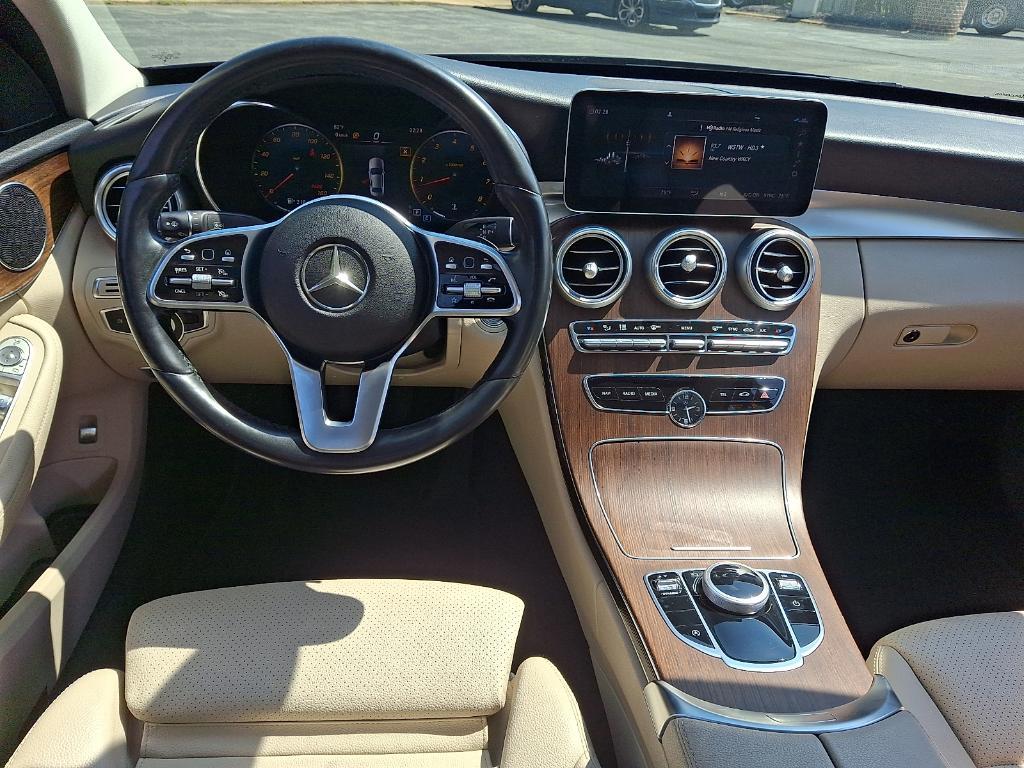 used 2021 Mercedes-Benz C-Class car, priced at $25,900