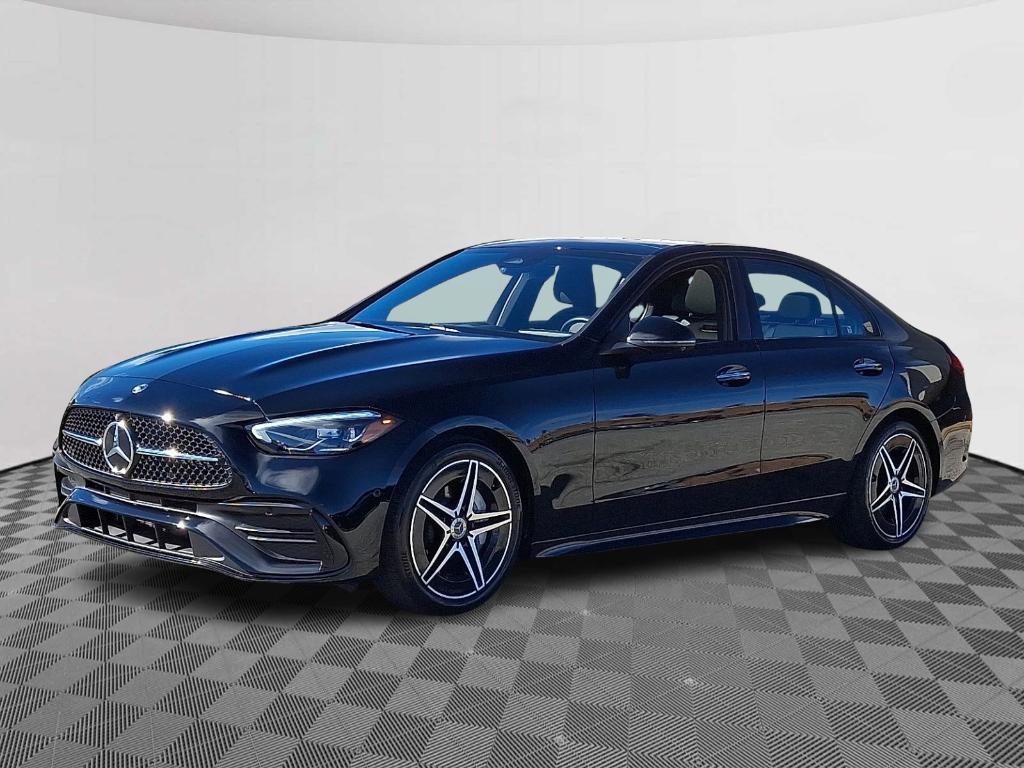 used 2025 Mercedes-Benz C-Class car, priced at $48,900