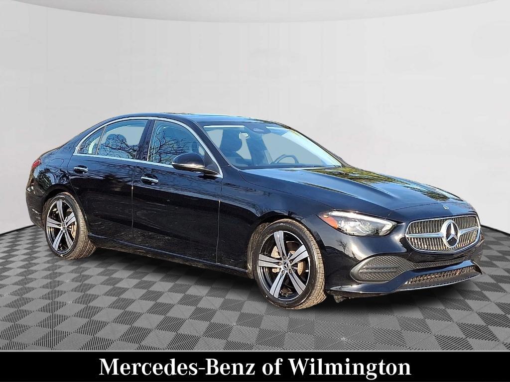 used 2022 Mercedes-Benz C-Class car, priced at $35,900