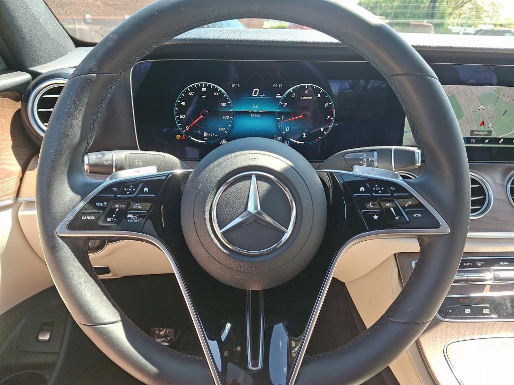 used 2022 Mercedes-Benz E-Class car, priced at $28,900