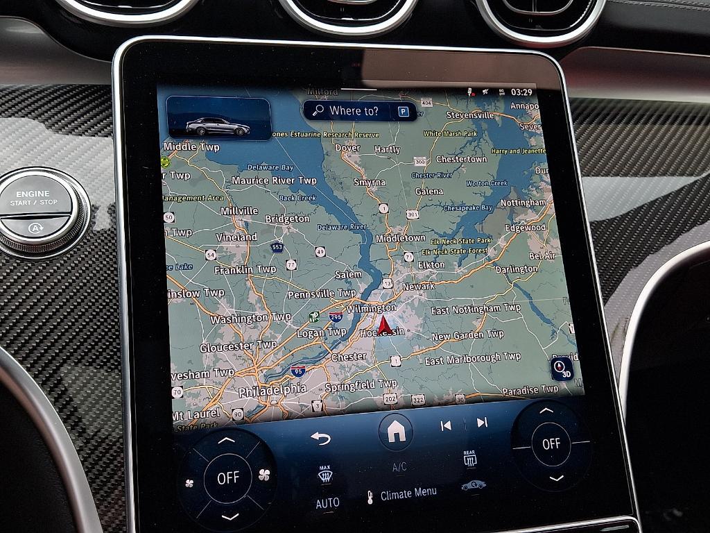 new 2026 Mercedes-Benz AMG C 43 car, priced at $72,175