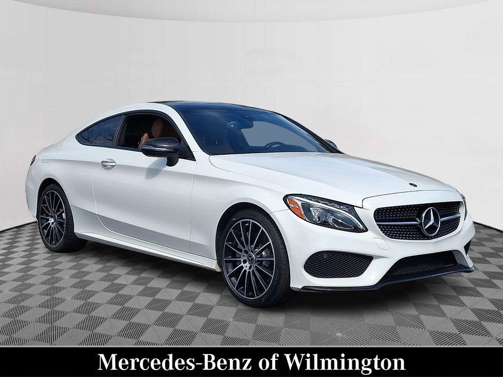 used 2018 Mercedes-Benz C-Class car, priced at $17,900