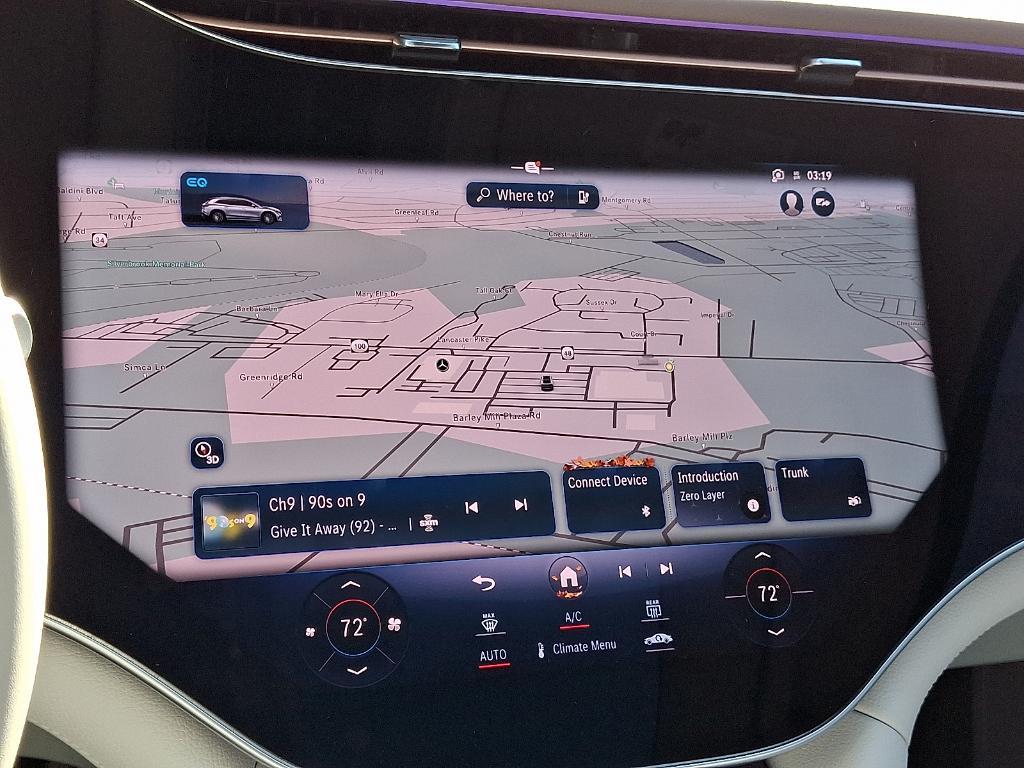 used 2023 Mercedes-Benz EQS 580 car, priced at $60,900