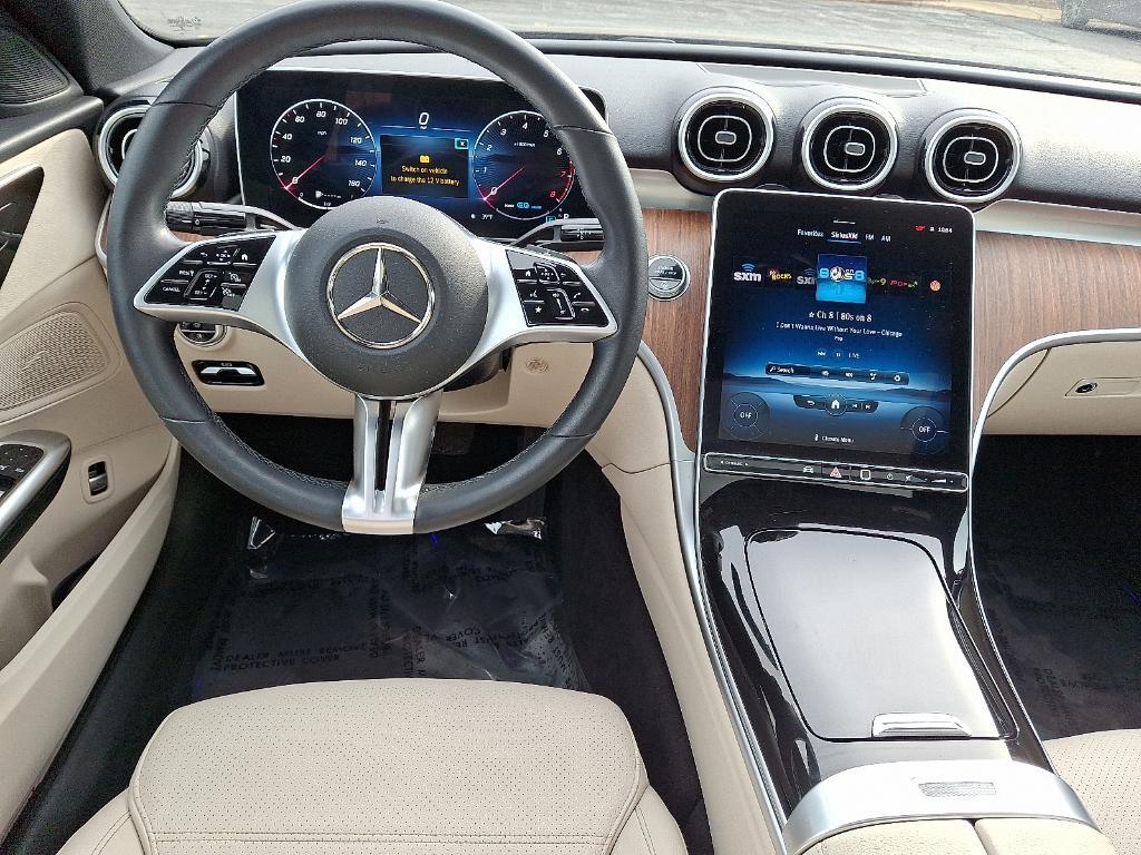 used 2022 Mercedes-Benz C-Class car, priced at $34,900
