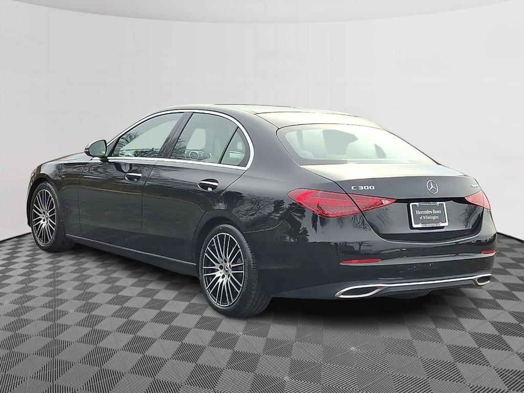 used 2022 Mercedes-Benz C-Class car, priced at $34,900