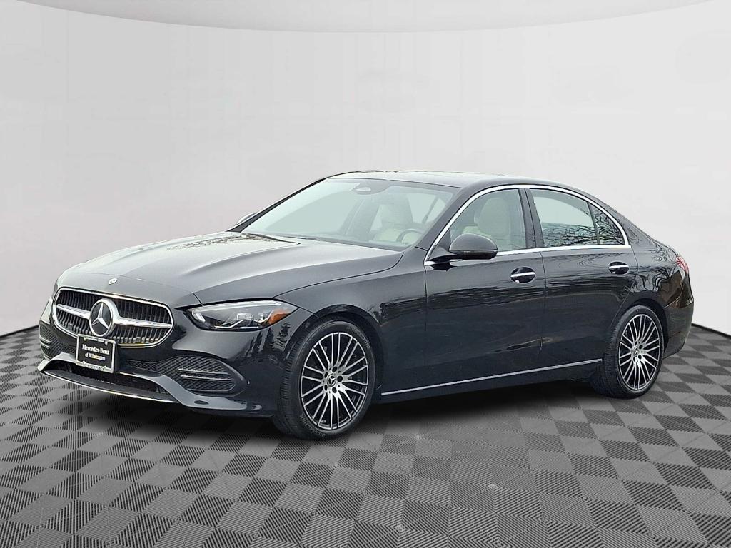 used 2022 Mercedes-Benz C-Class car, priced at $34,900