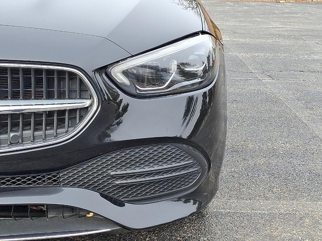 used 2022 Mercedes-Benz C-Class car, priced at $34,900