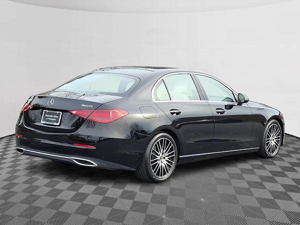 used 2022 Mercedes-Benz C-Class car, priced at $34,900