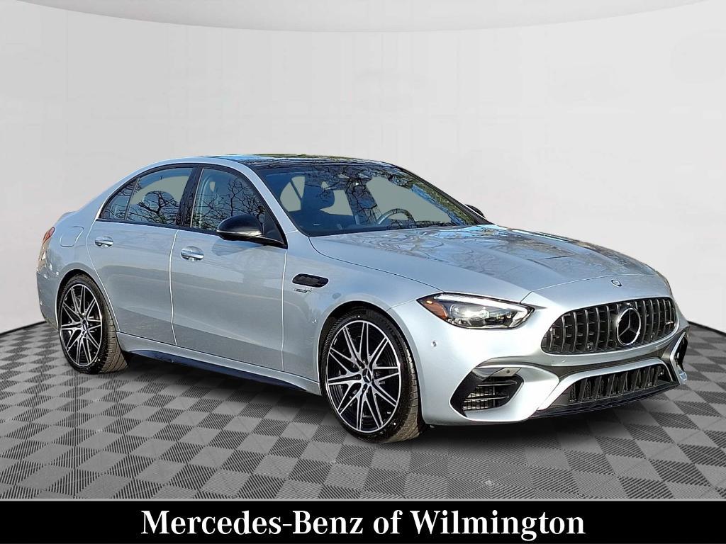 used 2024 Mercedes-Benz AMG C 63 car, priced at $71,900
