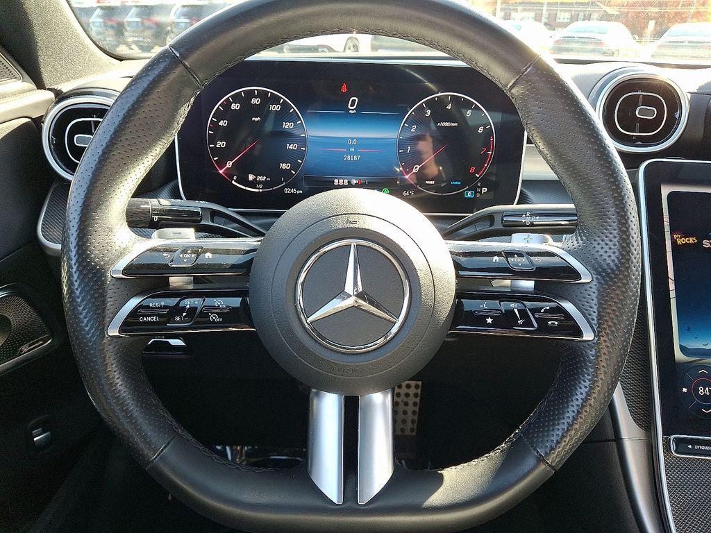 used 2024 Mercedes-Benz C-Class car, priced at $38,900