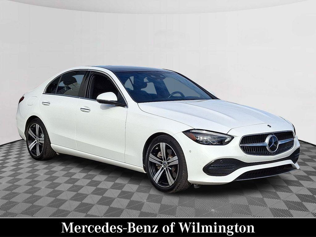 used 2023 Mercedes-Benz C-Class car, priced at $33,900