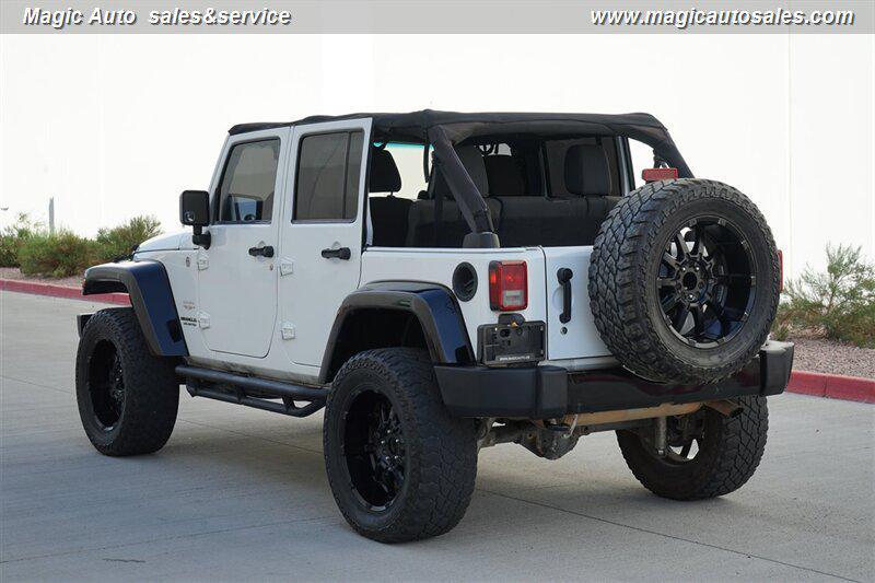 used 2012 Jeep Wrangler Unlimited car, priced at $13,990