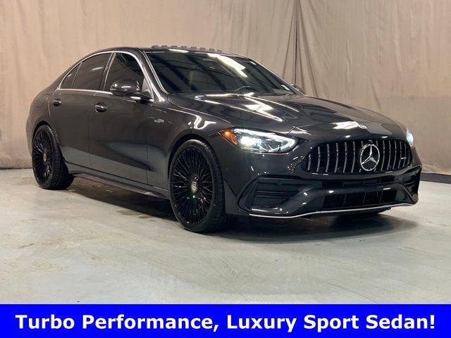 used 2023 Mercedes-Benz AMG C 43 car, priced at $41,994
