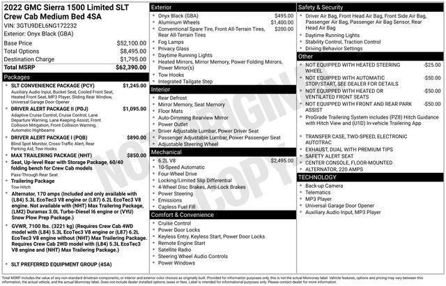 used 2022 GMC Sierra 1500 car, priced at $30,887