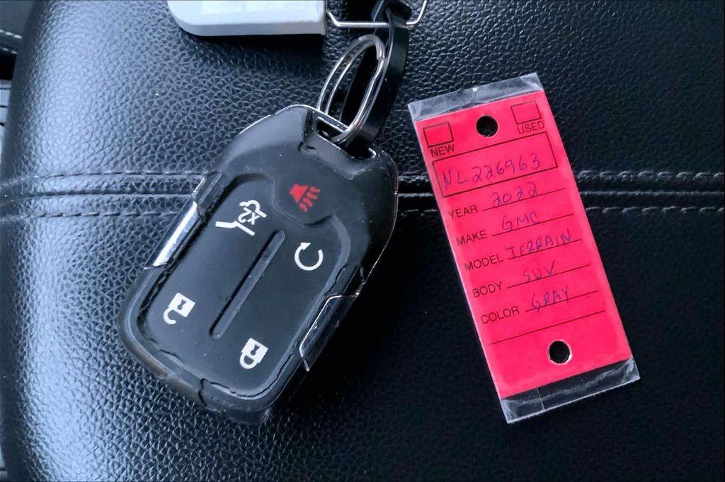 used 2022 GMC Terrain car, priced at $15,592